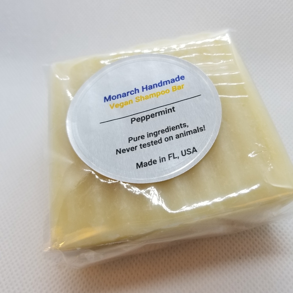 Vegan Peppermint Shampoo Bar buy 2 get 1 free